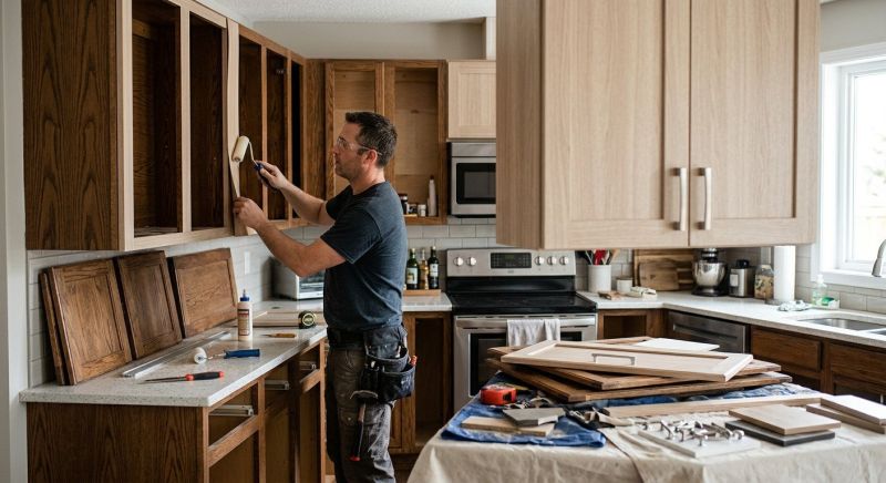 Cabinet Restyling in Dayton, OH