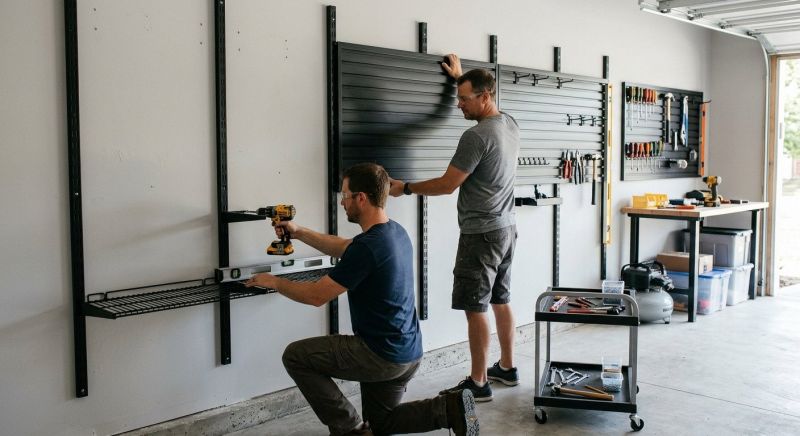 Ceiling Rack Installation in Leesburg, VA