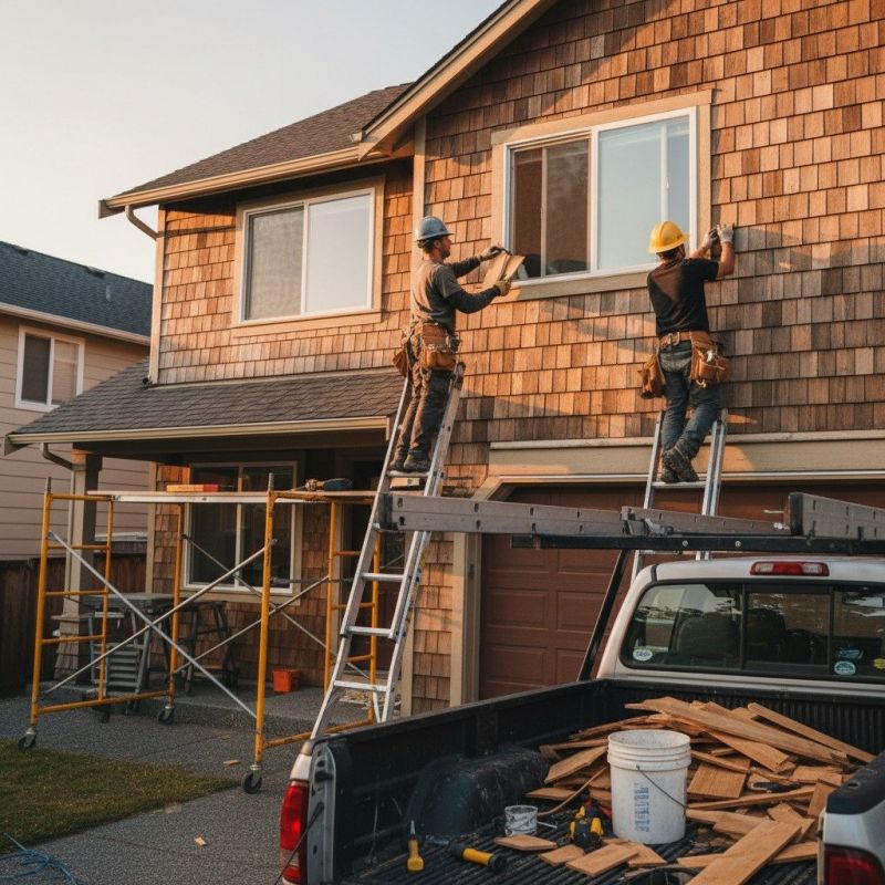 Shiplap Wood Siding Service