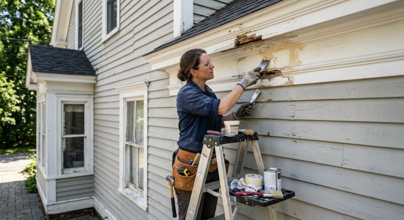 Exterior Door Trim Repair in Olathe, KS