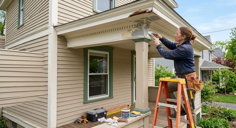 Exterior Window Molding Repair in Wilmington, NC