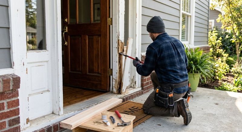 Exterior Window Molding Repair in Conroe, TX