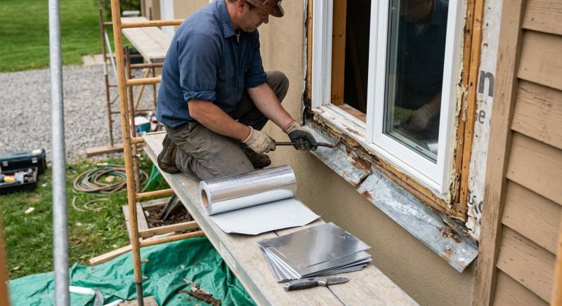 Exterior Window Molding Repair in Kansas City, KS