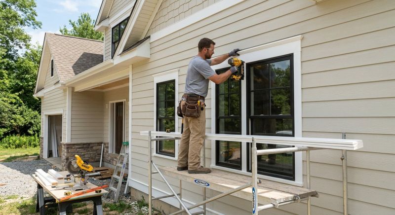 House Trim Installation in Olathe, KS