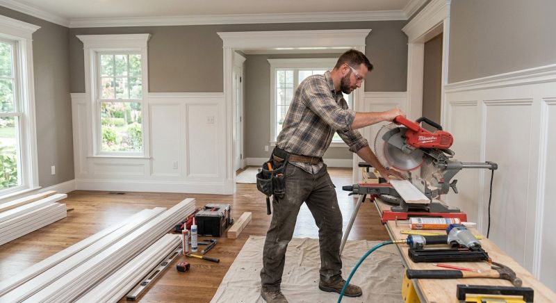 Interior Trim Work in Kansas City, KS