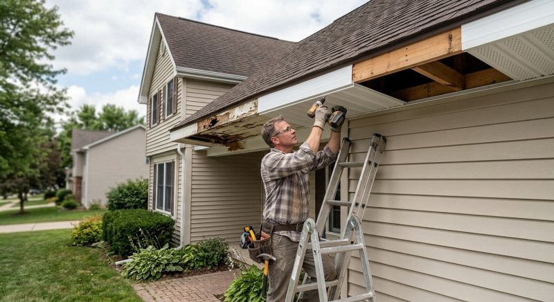 Soffit Repair in Olathe, KS